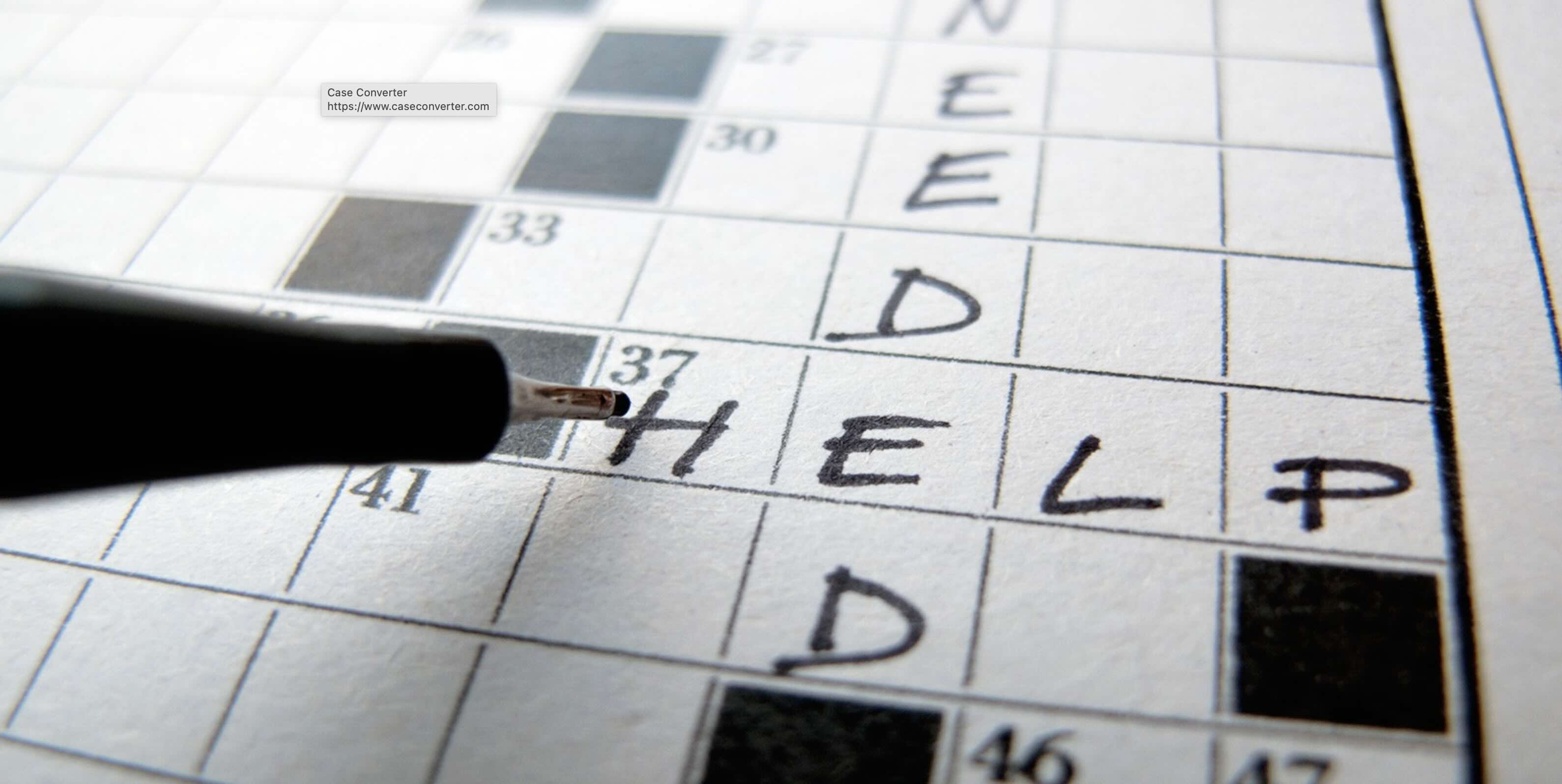 Crossword Puzzle Day December 21