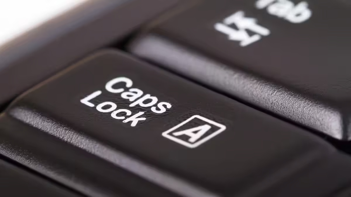 International Caps Lock Day June 28 Or October 22