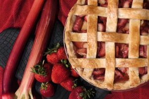 National Strawberry Rhubarb Pie Day June 9