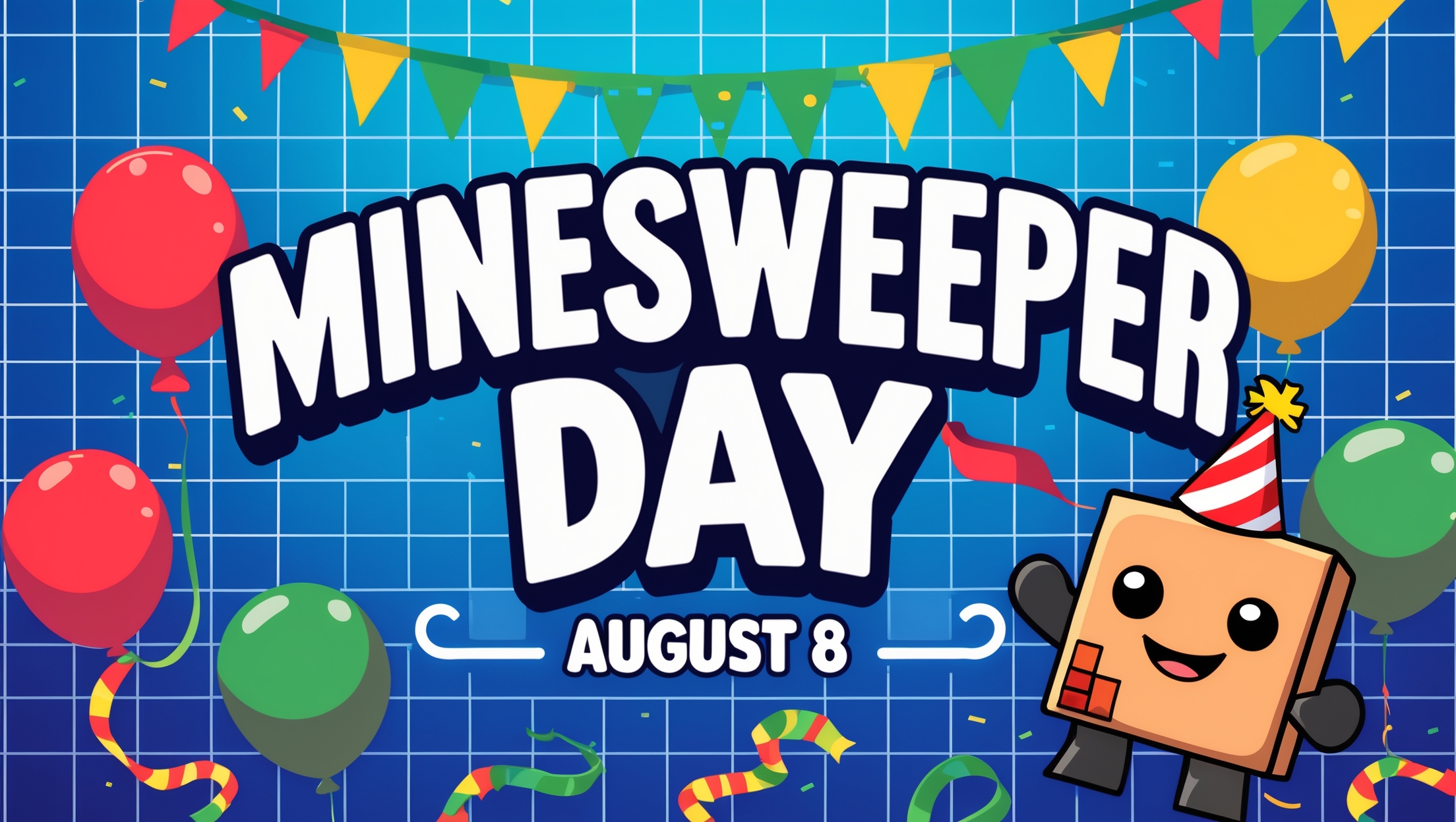 Featured image for Minesweeper Day August 8