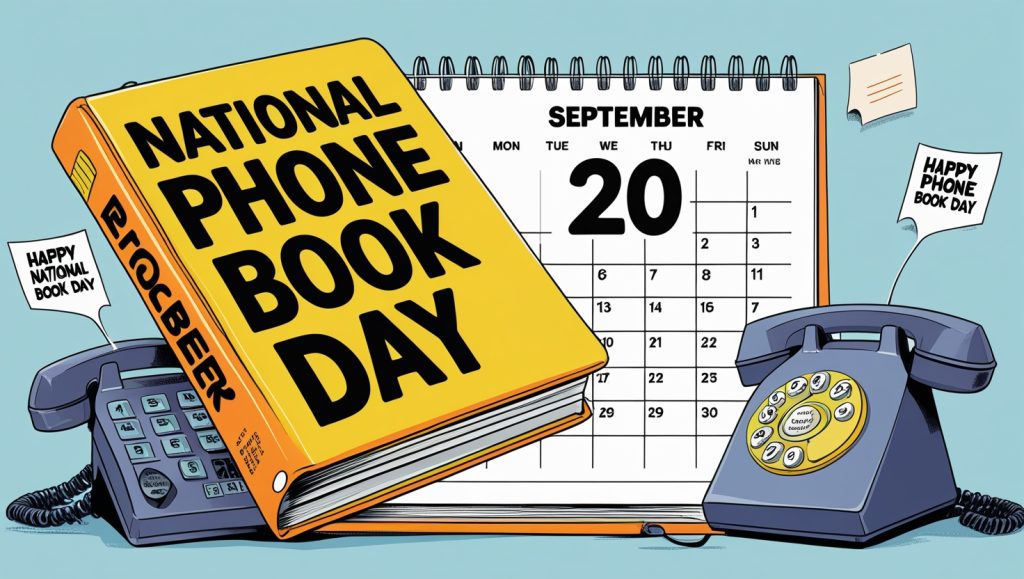 National Phone Book Day September 20